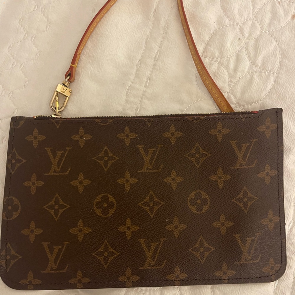 - MONOGRAM CANVAS NEVERFULL POUCH